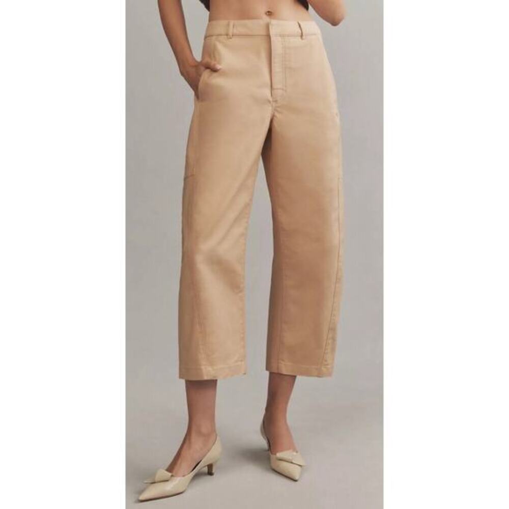 Anthropologie Maeve Barrel Khaki chino Pants